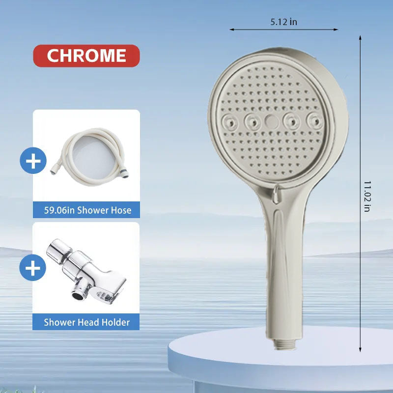 🔥 Fire Your Weak Shower Head: The Powerful 6-Mode High-Pressure Handheld Shower That Transforms Your Bathroom Into A 5-Star Luxury Spa Instantly! 🚿⚡