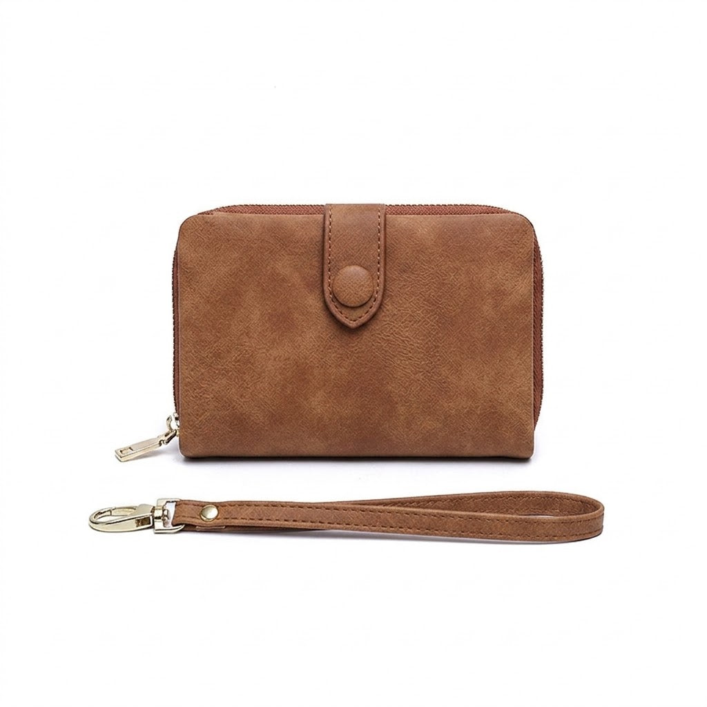 Compact Wristlet Wallet — Chic, Simple & Easy to Carry