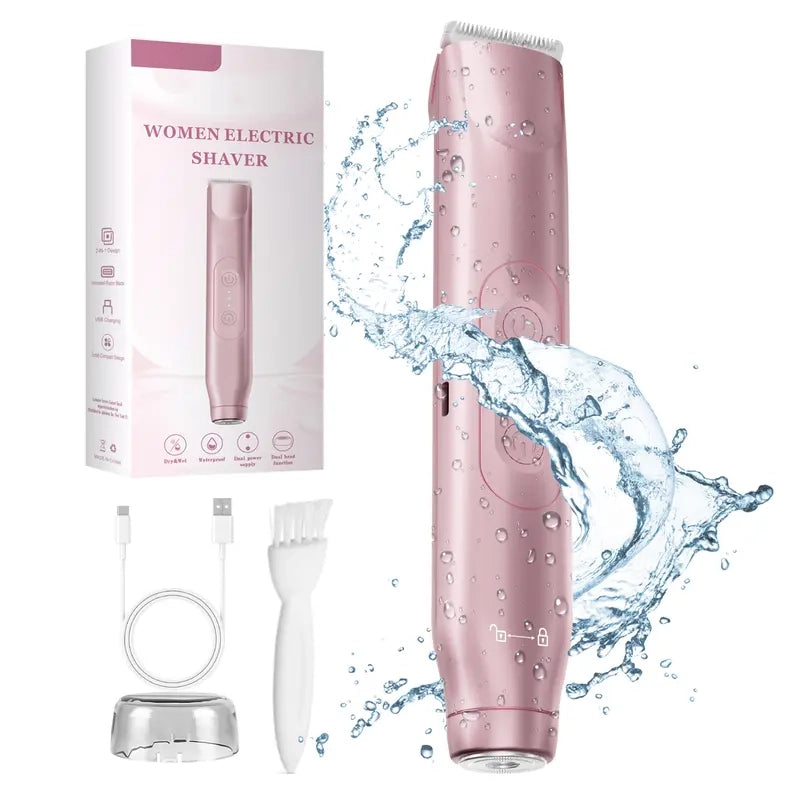 🔥 Erase Razor Bumps For Good: The 2-in-1 Waterproof Electric Bikini Trimmer That Delivers Flawless, Silk-Smooth Skin Without The Waxing Pain! 👙🍑