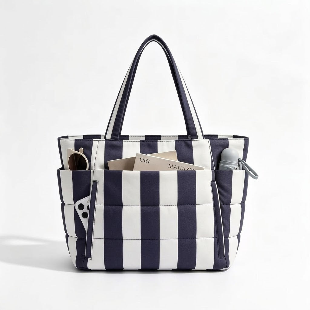 ✨Quilted Multi-Compartment Travel Tote 👜✈️