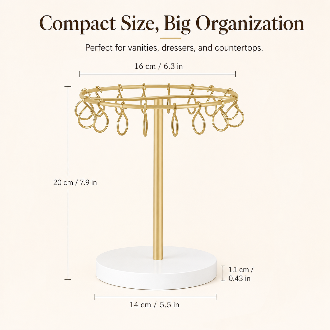 Hair Accessories Storage & Display Stand