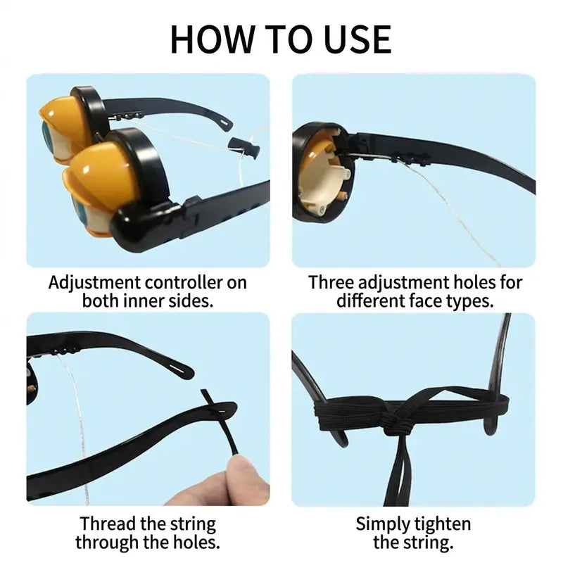 🔥 The Ultimate Party Icebreaker: The Kinetic Crazy Eyes Glasses That Turn You Into A Walking Meme Instantly! (No Batteries Required) 🤪⚡