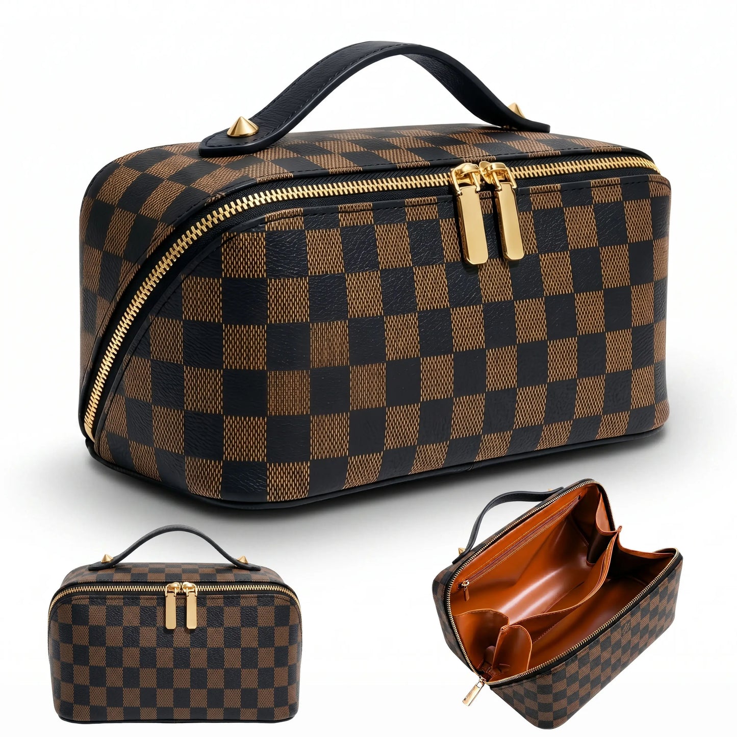 ✨ Premium PU Cosmetic Bag