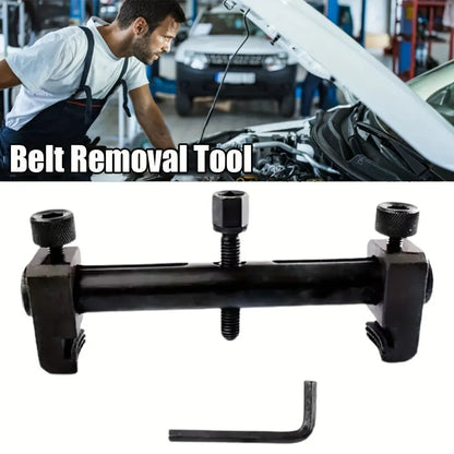 🔧 Master Your Repair | Adjustable Crankshaft & Power Steering Pump Pulley Removal Tool Set with Ratchet Wrench 🚗