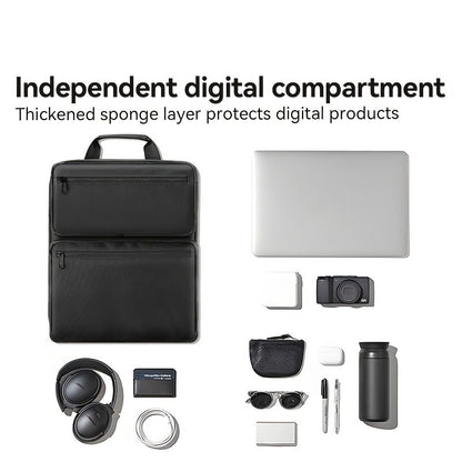 ✈️ Smart Business Travel Companion | SAIKIT Carry-On Laptop Bag, Large Capacity Business Handbag & Crossbody Travel Luggage Bag ✨