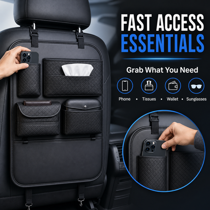 Multi-Pocket Car Backseat Organizer