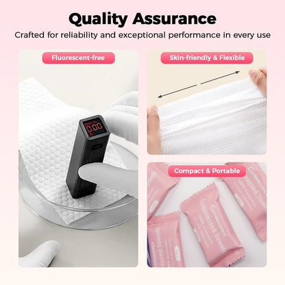 🧻 Compressed Towel Tablets – 30-Pack Portable Travel Towels ✈️