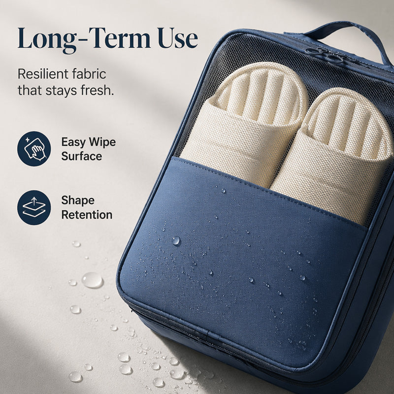 ✨ Space-Saving Travel Shoe Organizer 👟