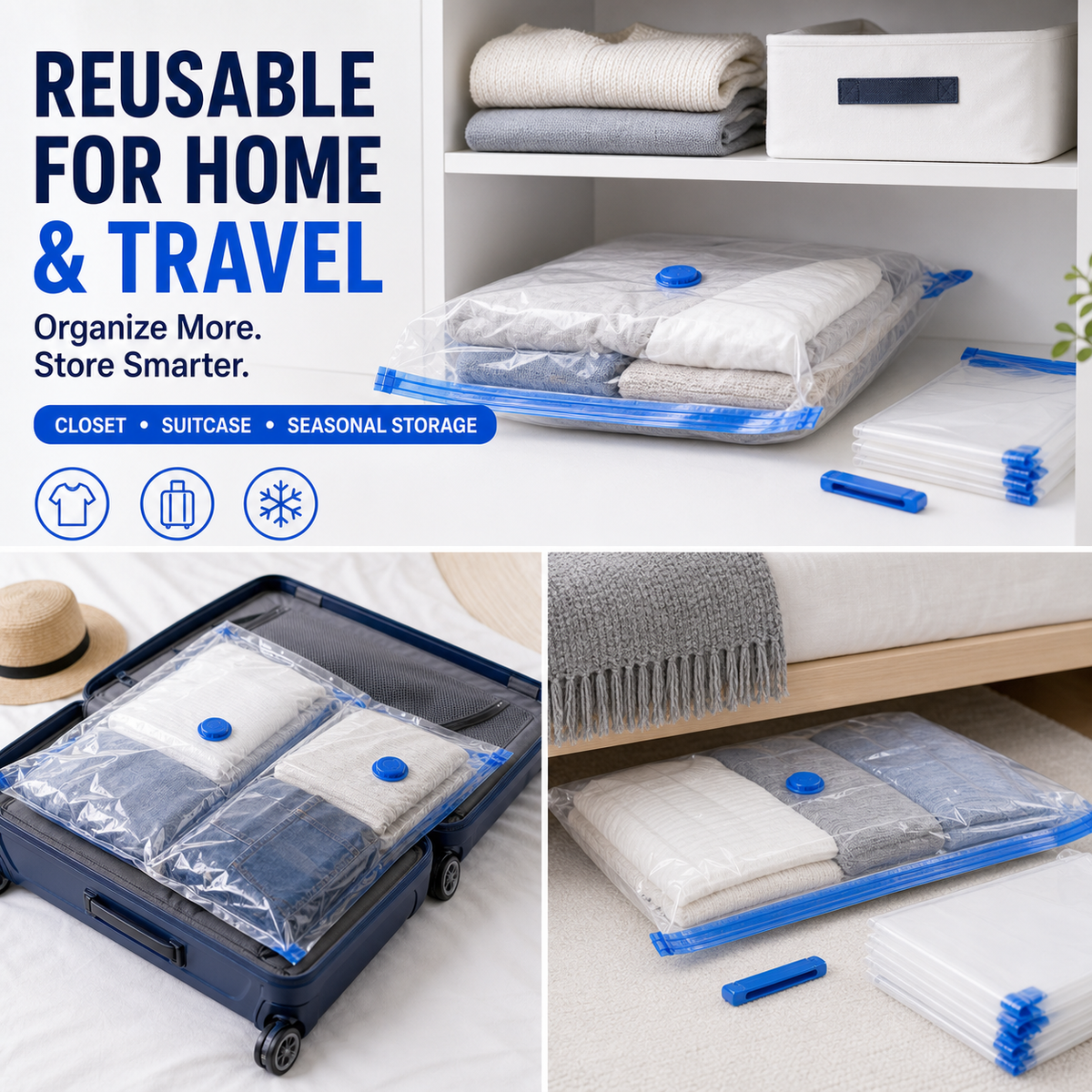 15-Piece Cordless Vacuum Storage Set