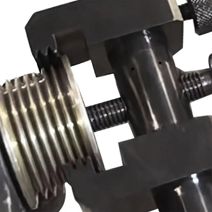 🔧 Master Your Repair | Adjustable Crankshaft & Power Steering Pump Pulley Removal Tool Set with Ratchet Wrench 🚗