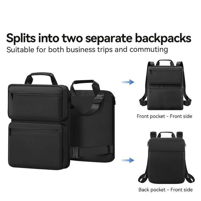 ✈️ Smart Business Travel Companion | SAIKIT Carry-On Laptop Bag, Large Capacity Business Handbag & Crossbody Travel Luggage Bag ✨