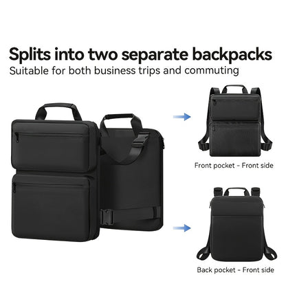 ✈️ Smart Business Travel Companion | SAIKIT Carry-On Laptop Bag, Large Capacity Business Handbag & Crossbody Travel Luggage Bag ✨