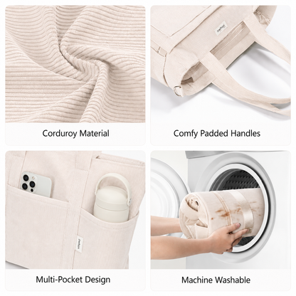👜 Chic & Spacious Daily Tote Bag | Minimalist Leather Shoulder Bag for Women ✨