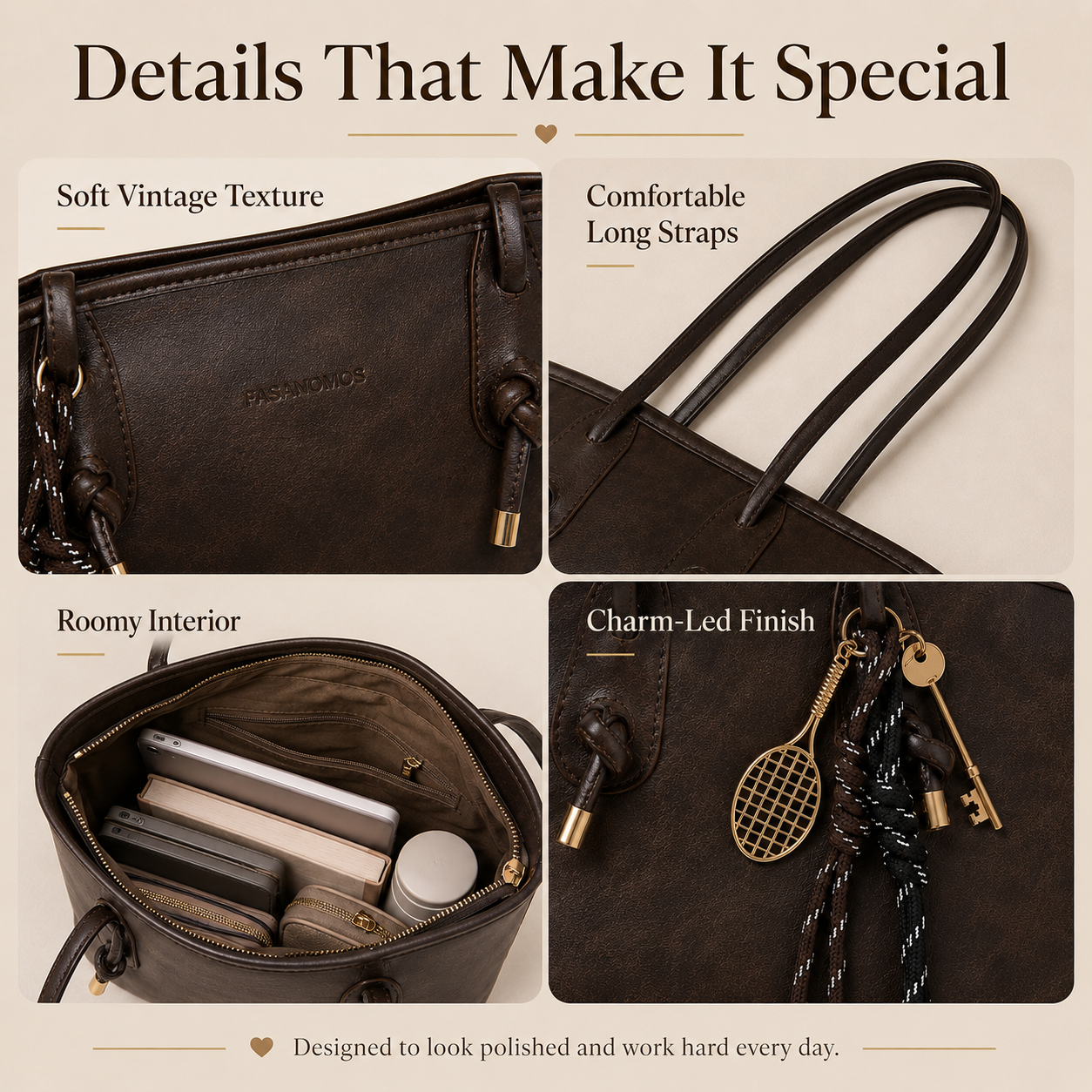 ✨ Elegant Everyday Shoulder Bag 👜