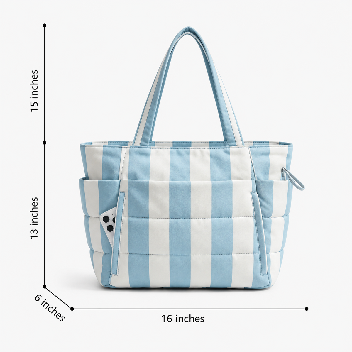 ✨Quilted Multi-Compartment Travel Tote 👜✈️