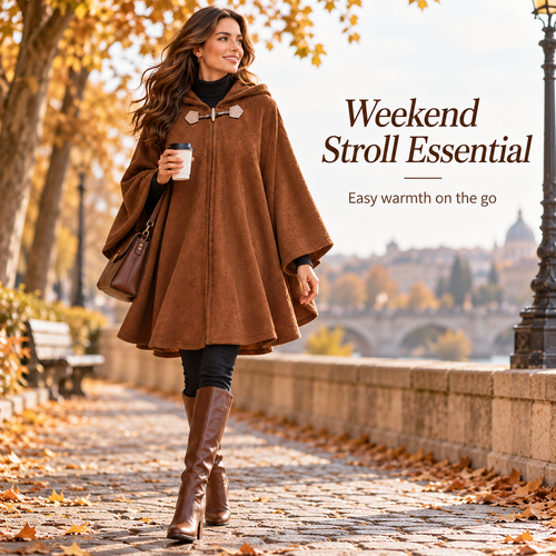 Women’s Timeless Cape Coat