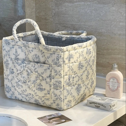 🔥 Reclaim Your Luxury Cabin Vibe: The Chic 1-Second Floral Car Storage Basket That Vanishes Backseat Clutter & Is 100% Machine Washable! 🌸📦