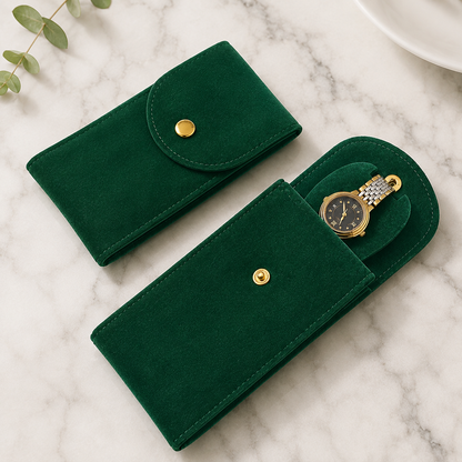 Velvet Watch Travel Pouch