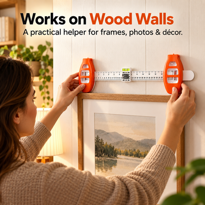 Hang It Straight the First Time – Easy Picture Hanging & Alignment Tool