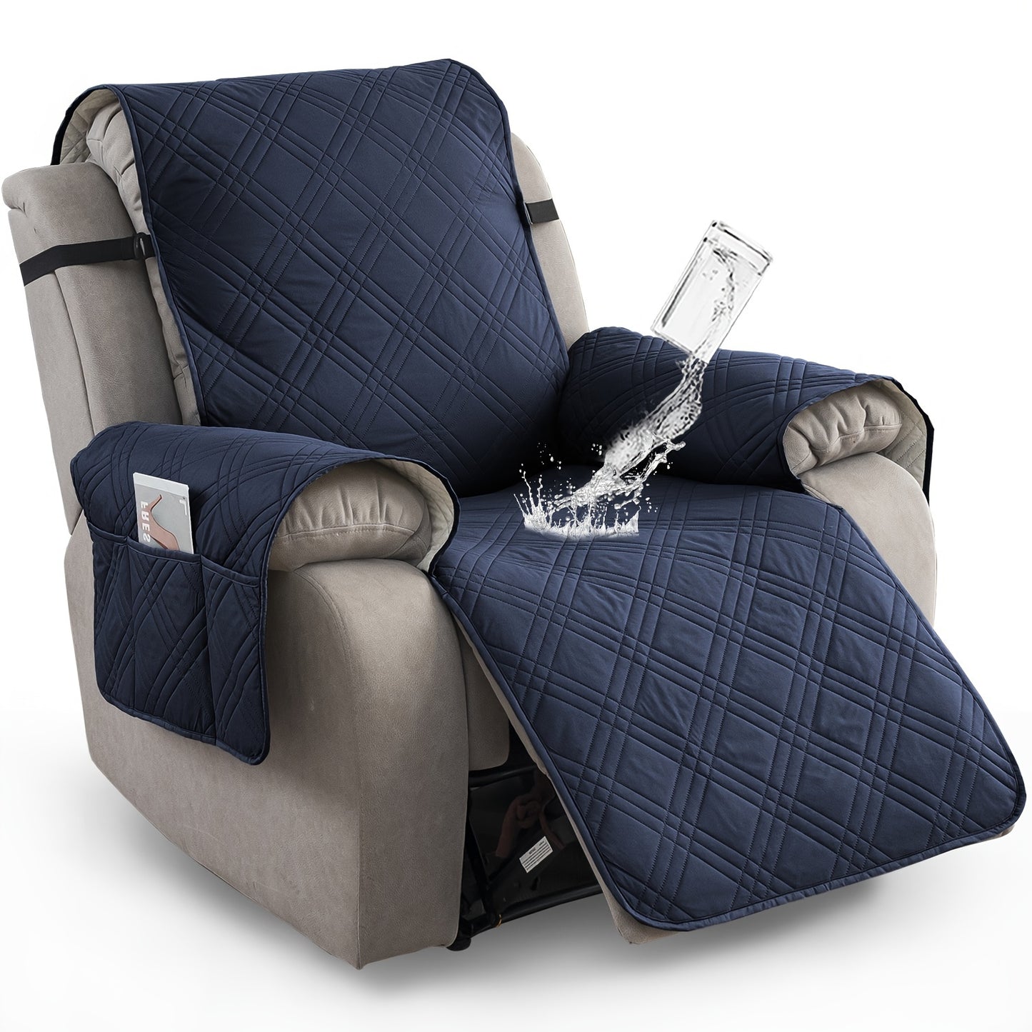 🛋️ Zero Spills, Zero Scratches: Protect Your Expensive Recliner with the 100% Waterproof, Non-Slip Shield! 🐾🍷