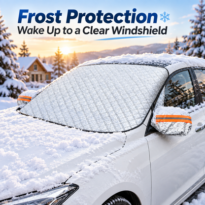All-Season Windshield Snow Cover – Magnetic Frost & Ice Protector