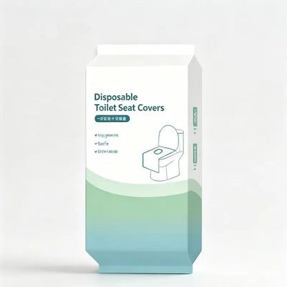 🚽 Ultimate Public Restroom Shield | Disposable Toilet Seat Covers (10/20/30 Pack, 16x24in), Extra Large Waterproof & Non-Slip Individually Wrapped Essentials ✨