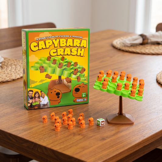 🦫 The Ultimate Capybara Balancing Game | Spooky Fun Family Game Night Essentials & Educational Kids Toy 🎲