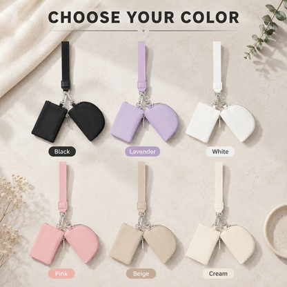 2-in-1 Mini Wristlet Pouch Set