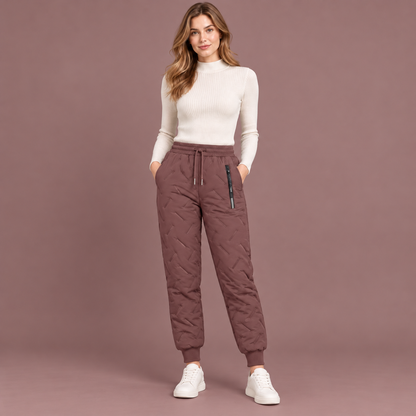 Women’s Fleece-Lined Winter Jogger Pants