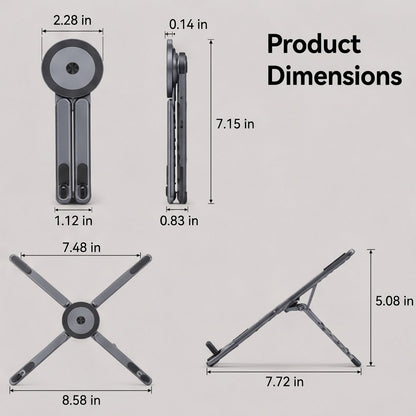 4-in-1 360° Foldable Laptop Stand