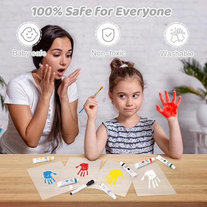 🔥 Stop Letting Their Childhood Slip Away: The 4-Layer Magic 3D Handprint Frame Set That Freezes Family Love Forever! 🪵👶