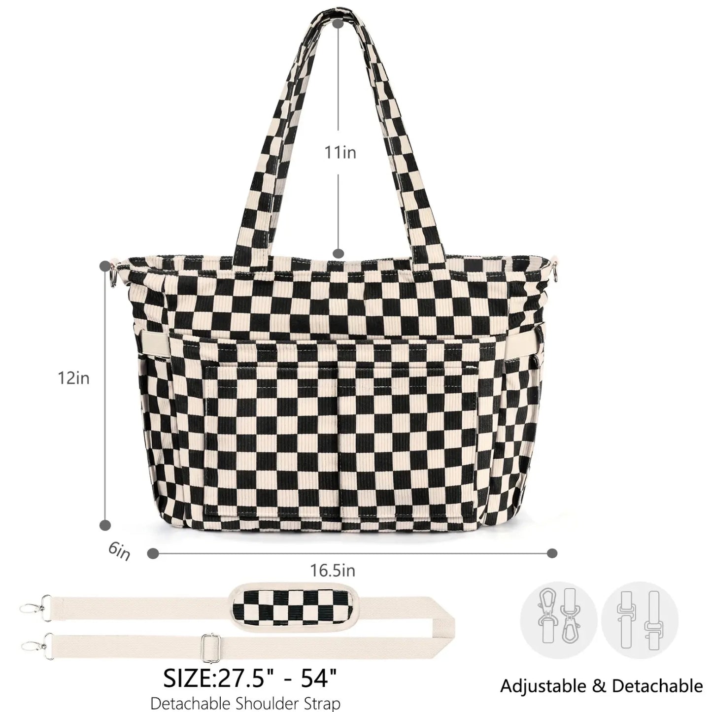👜 Chic & Spacious Daily Tote Bag | Minimalist Leather Shoulder Bag for Women ✨