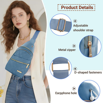✈️ Travel Sling Backpack | Lightweight & Stylish 🎒