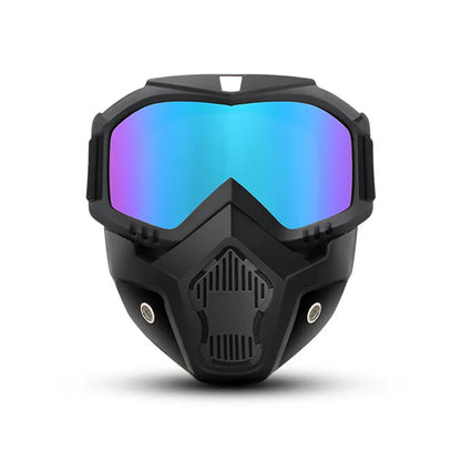 ⛷️🛡️Conquer Every Element: The Anti-Fog Full Face Shield with Crystal Clear HD Vision!