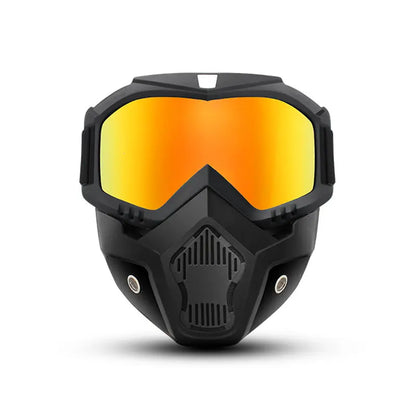 ⛷️🛡️Conquer Every Element: The Anti-Fog Full Face Shield with Crystal Clear HD Vision!