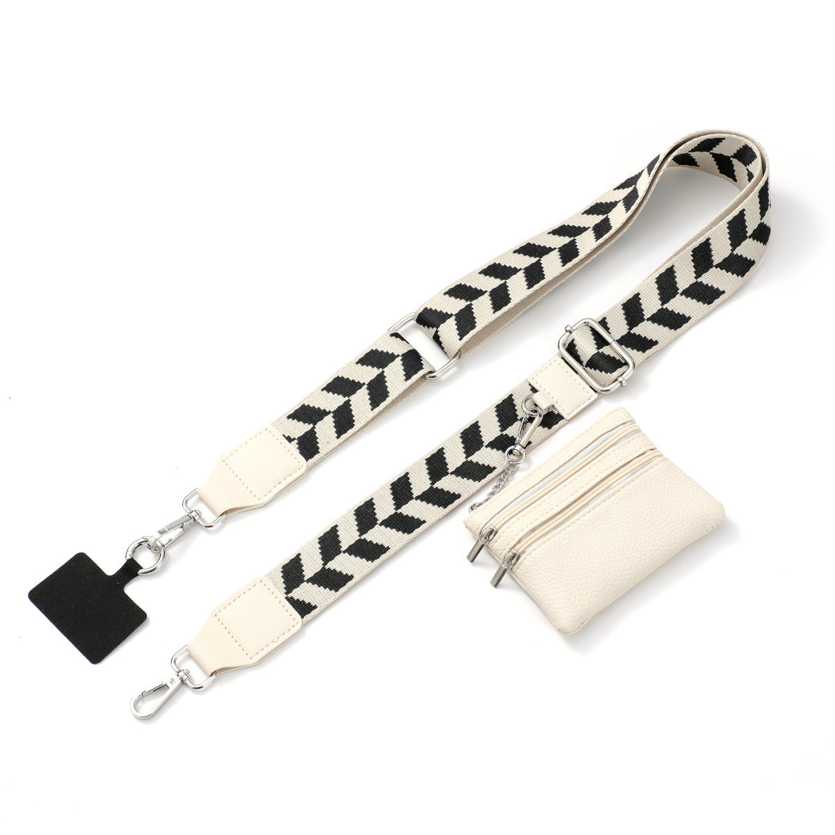 📱 Free Your Hands | Last Day 49% OFF! Essential Travel Phone Crossbody Strap with Integrated Zippered Pouch & Card Holder ✨