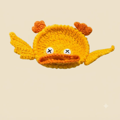 🐾 Whimsical Tabletop Charm | Hand-Crocheted Cartoon Animal Coasters, Thickened Heat-Insulating & Anti-Scalding Drink Mats ✨