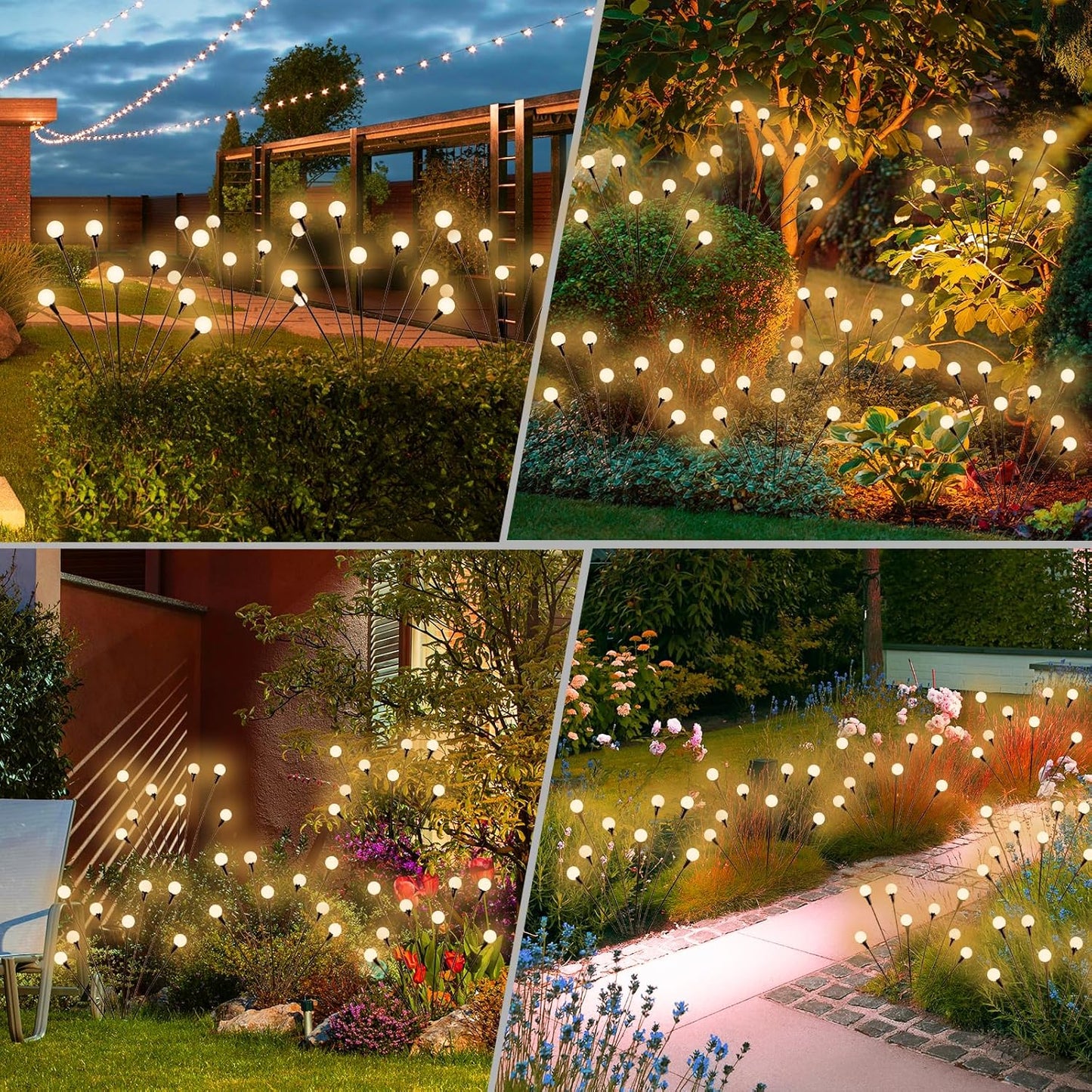🔮 Bring Your Garden to Life: The Magical Solar Firefly Lights That Sway in the Breeze Like Real Fireflies! 🌟🏡