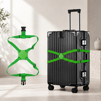 Figure-8 safety luggage straps