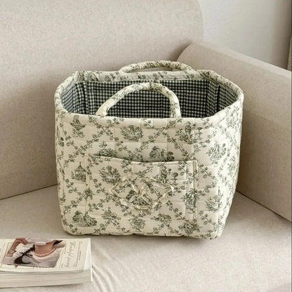 🔥 Reclaim Your Luxury Cabin Vibe: The Chic 1-Second Floral Car Storage Basket That Vanishes Backseat Clutter & Is 100% Machine Washable! 🌸📦