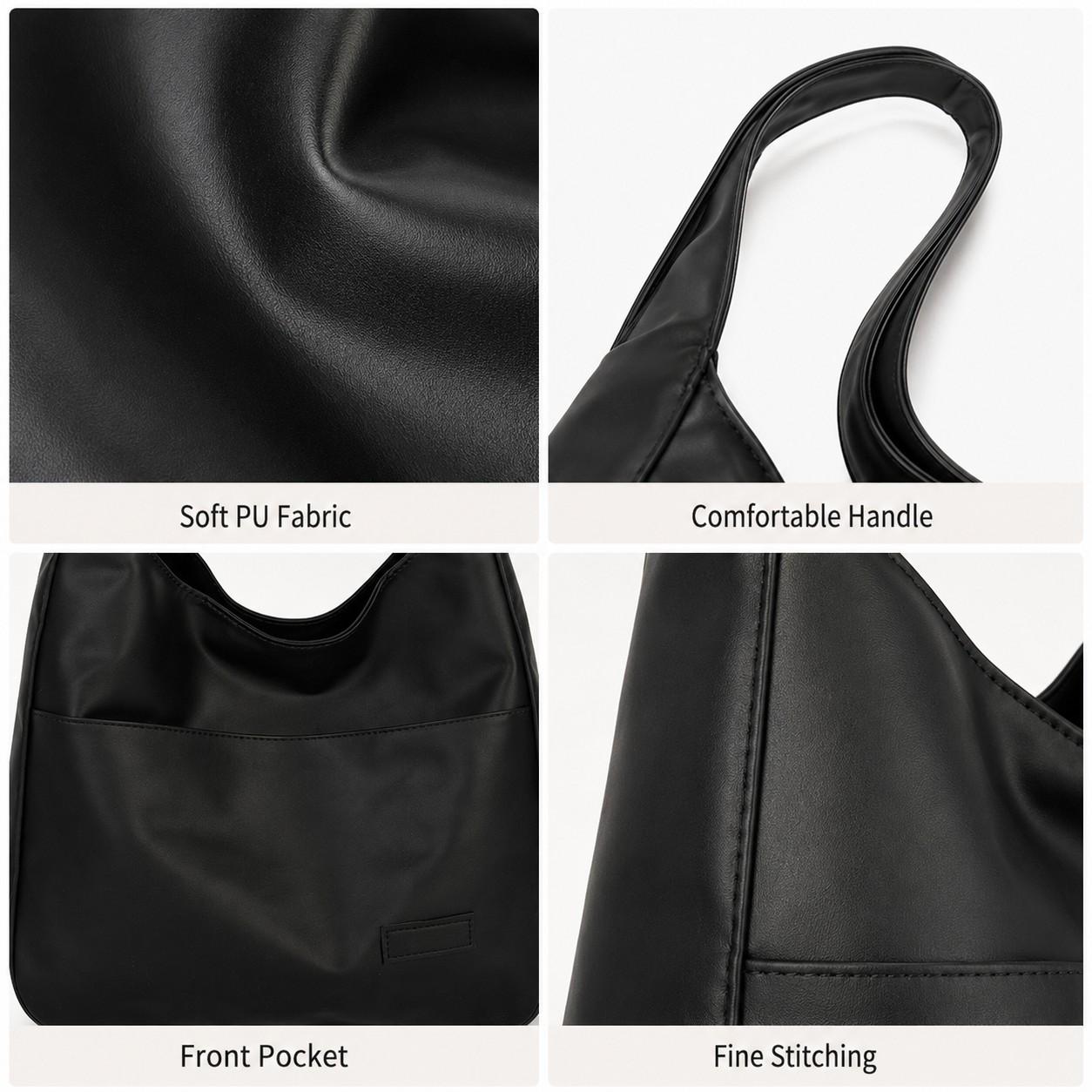 Minimalist Hobo Shoulder Bag