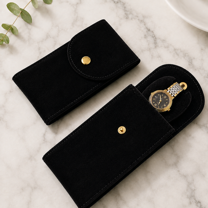 Velvet Watch Travel Pouch