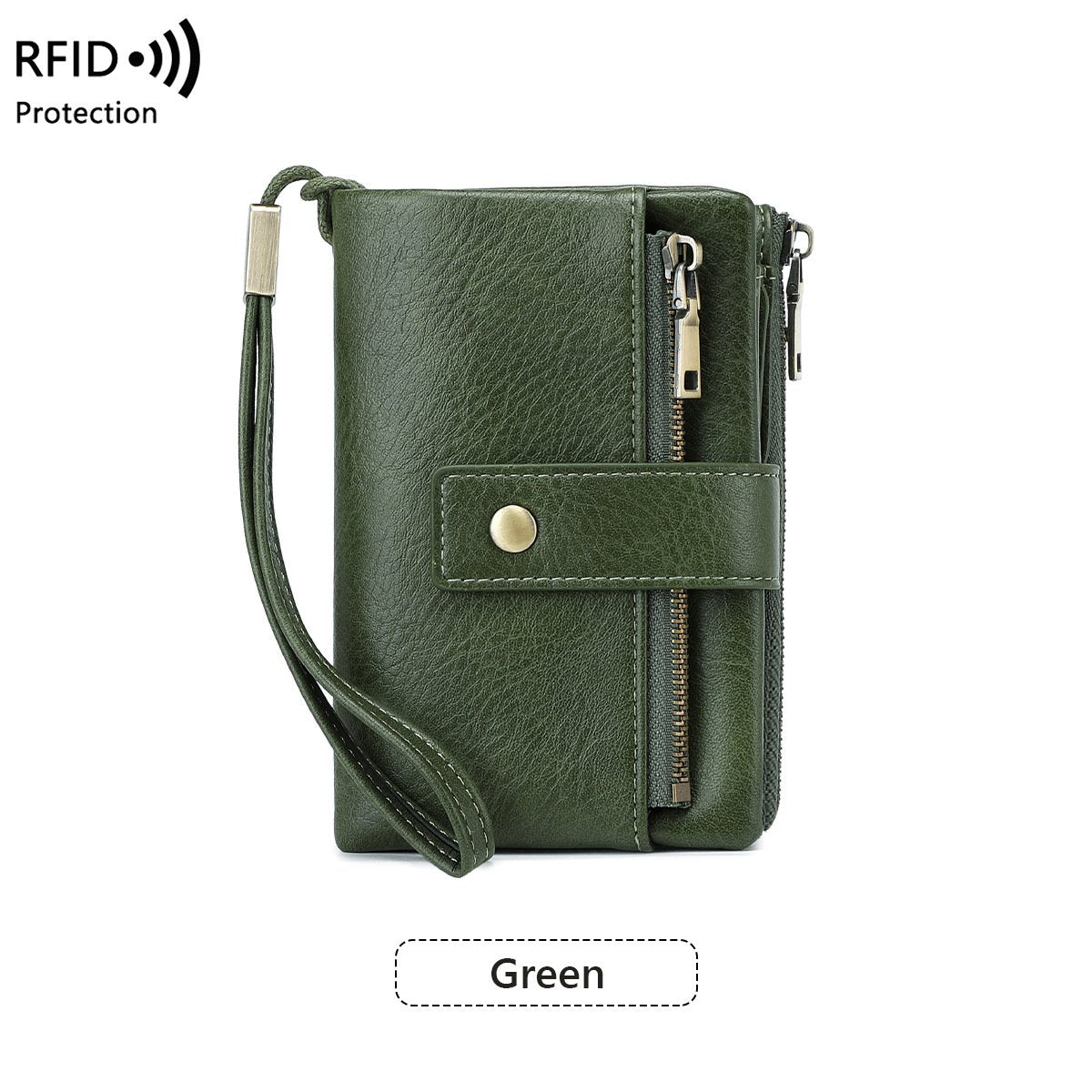 👛 Lock Your Privacy | Limited-Time 49% OFF! Women's RFID Blocking Premium Leather Wallet & Multi-Slot Compact Organizer ✨