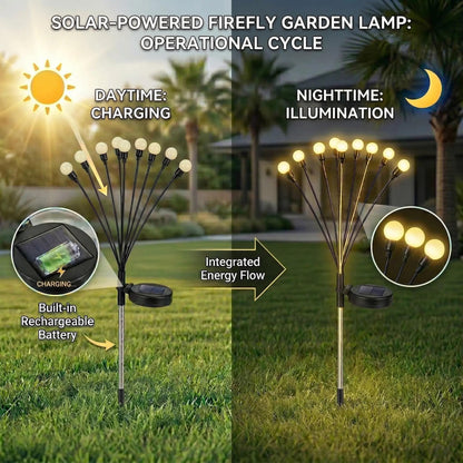 🔮 Bring Your Garden to Life: The Magical Solar Firefly Lights That Sway in the Breeze Like Real Fireflies! 🌟🏡