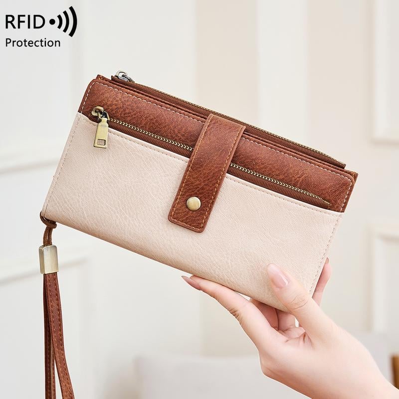 👛 Lock Your Privacy | Limited-Time 49% OFF! Women's RFID Blocking Premium Leather Wallet & Multi-Slot Compact Organizer ✨