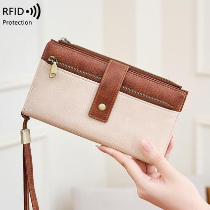 👛 Lock Your Privacy | Limited-Time 49% OFF! Women's RFID Blocking Premium Leather Wallet & Multi-Slot Compact Organizer ✨