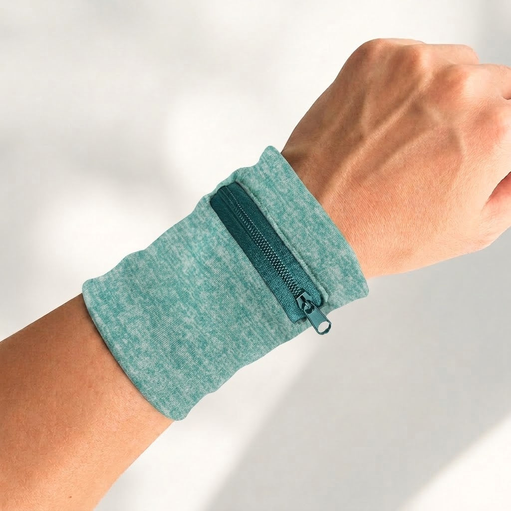 Unisex Zipper Wrist wallet