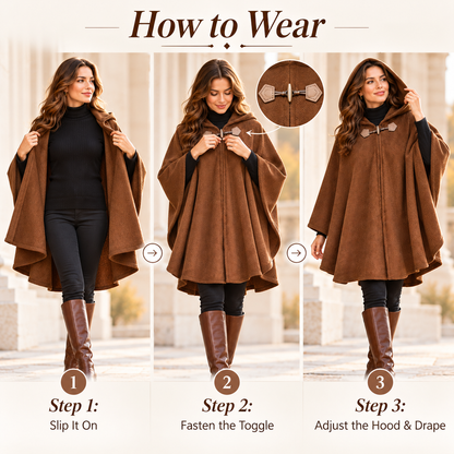 Women’s Timeless Cape Coat