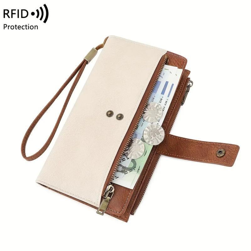 👛 Lock Your Privacy | Limited-Time 49% OFF! Women's RFID Blocking Premium Leather Wallet & Multi-Slot Compact Organizer ✨