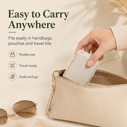 Folding Portable Travel Pill Organizer Box 💊